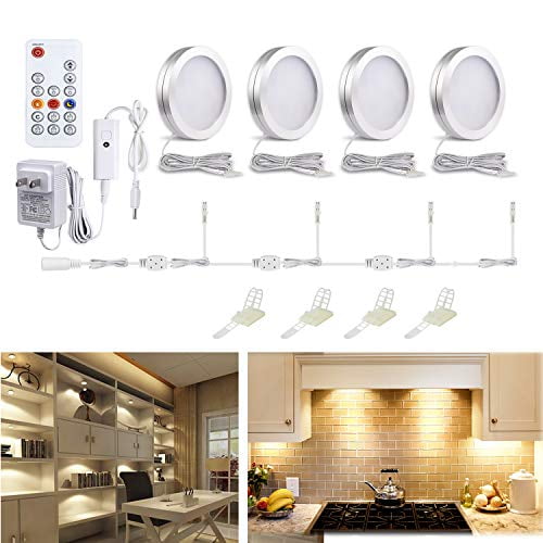 6000K Daylight White AIBOO 12V LED Under Cabinet Lights Kit 6 Pack Black Cord Aluminum Puck Lamps for Kitchen Counter Closet Lighting with Manual on/Off Switch 12W 6 Lights 6000K Daylight White AIBOO 12V LED Under Cabinet Lights Kit 6 Pack Black Cord Aluminum Puck Lamps for Kitchen Counter Closet Lighting with Manual on/Off Switch 12W 6 Lights